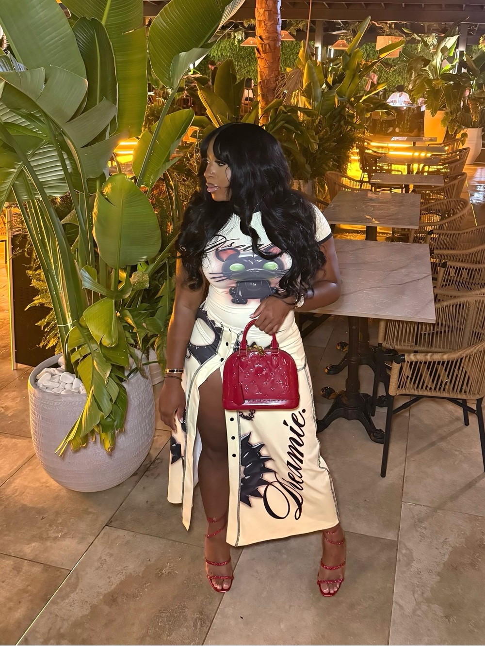 HAUS of Paris Dreamie Tee and Skirt